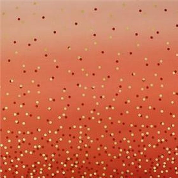 Ombre Confetti Metallic - Persimmon