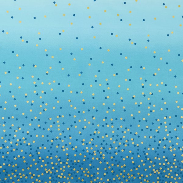 Ombre Confetti Metallic - Turquoise