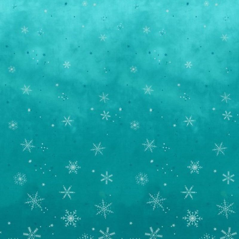 Ombre Flurries - Turquoise