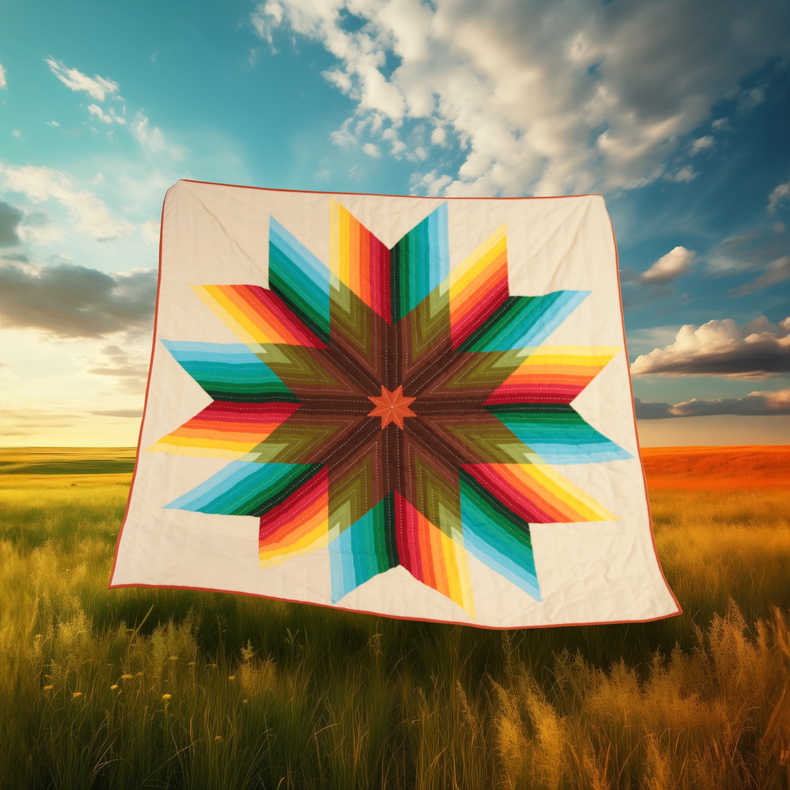 Ombre Star Quilt Kit