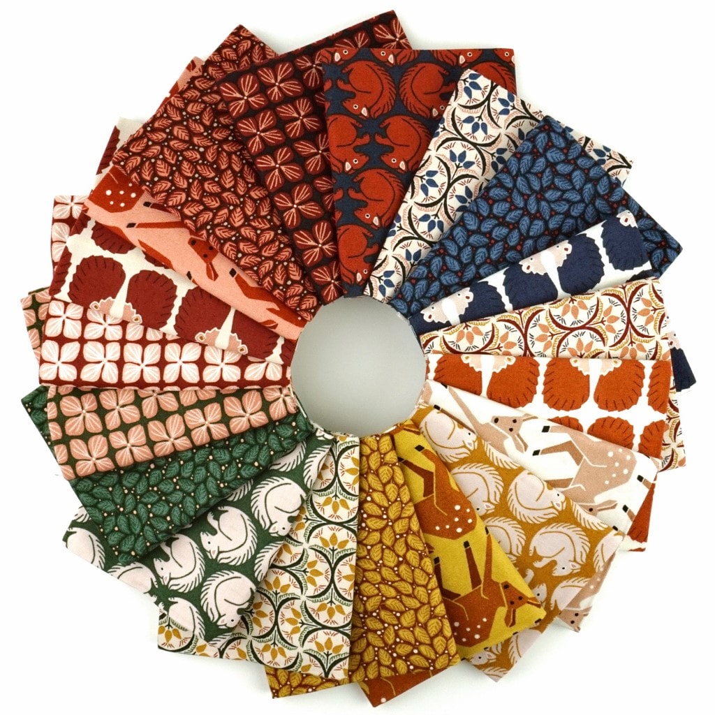 On A Fall Day Fat Quarter Bundle | Loes Van Oosten | 19 FQs