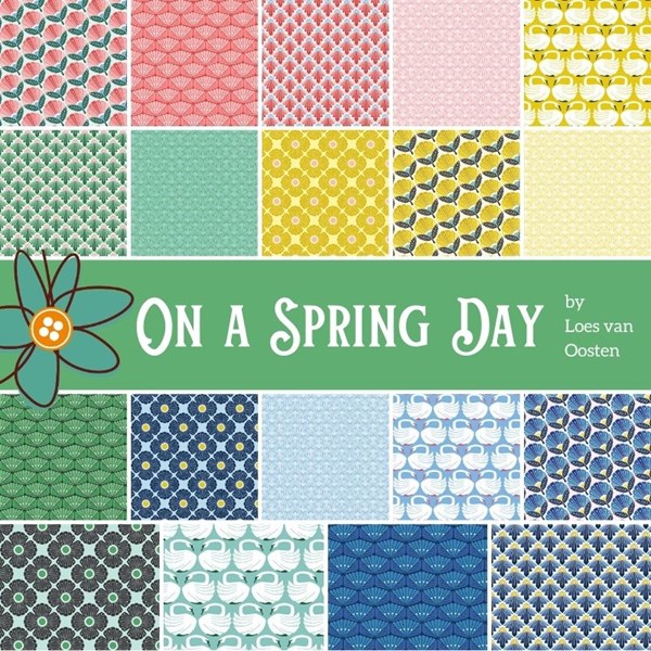 On a Spring Day Charm Pack | Loes van Oosten