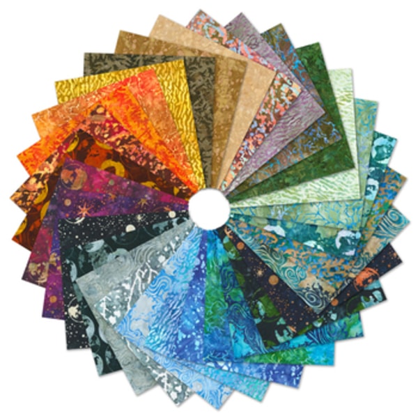 Orbital Sunrise Charm Pack | Karen Nyberg | 42 - 5" Squares