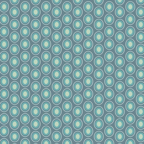 Oval Elements - Vintage Blue