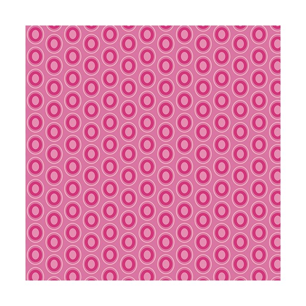 Oval Elements - Passionate Fuchsia