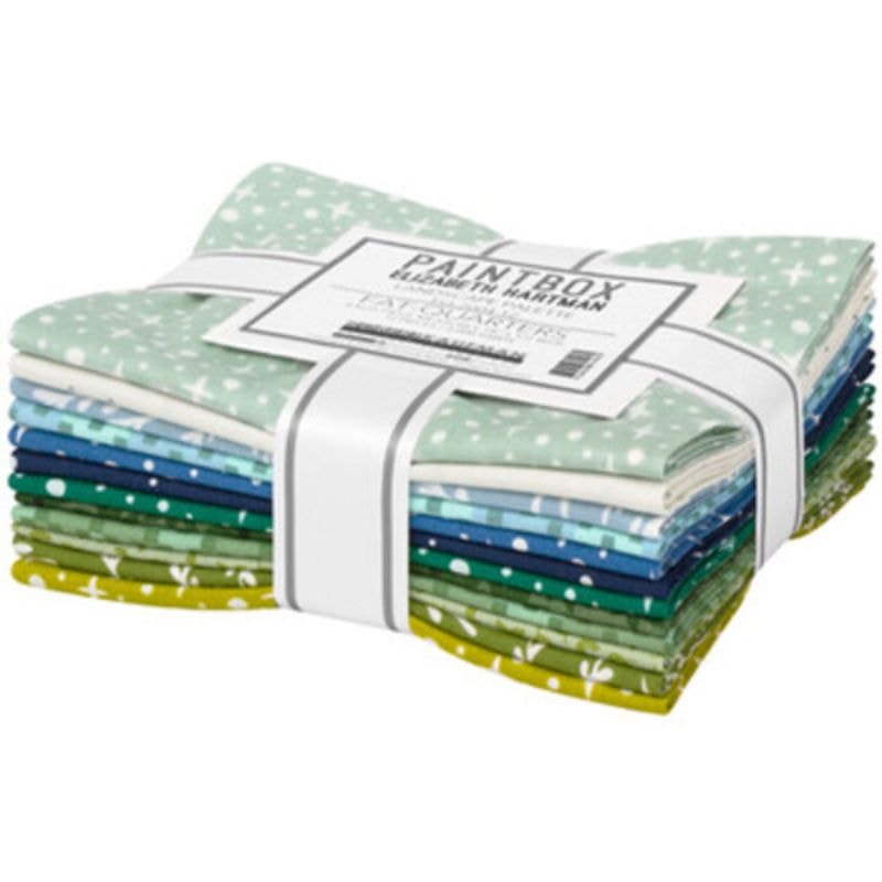Paintbox Fat Quarter Bundle | Elizabeth Hartman  - Landscape Palette | 12 FQs