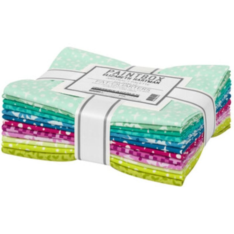 Paintbox Fat Quarter Bundle | Elizabeth Hartman  - Abstract Palette | 12 FQs