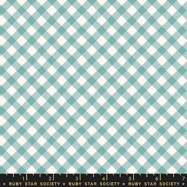 Painted Gingham - Polar