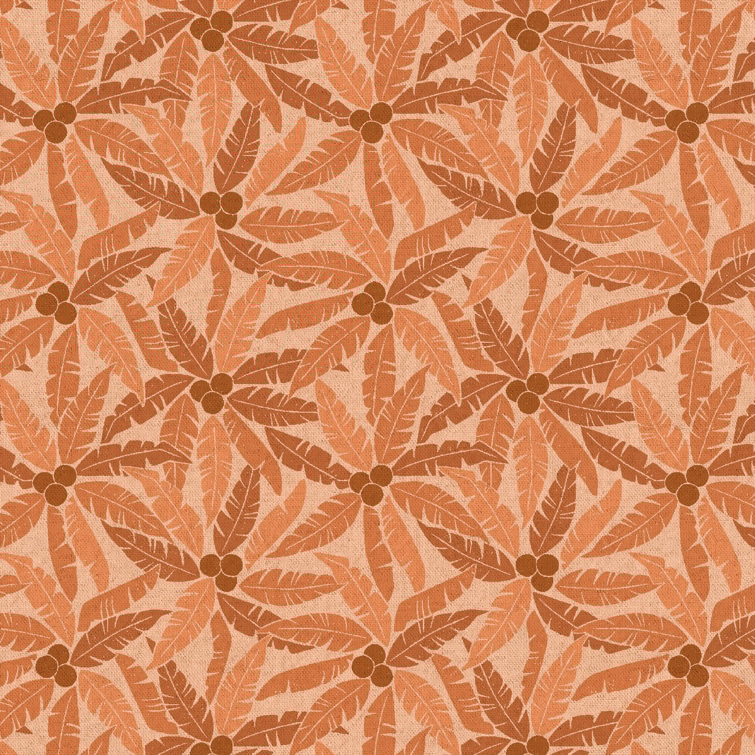 Palm Tree - Sun Washed Unbleached CANVAS
