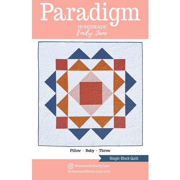 Paradigm Quilt Pattern | Homemade Emily Jane