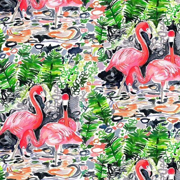Paradise Found Flamingoes