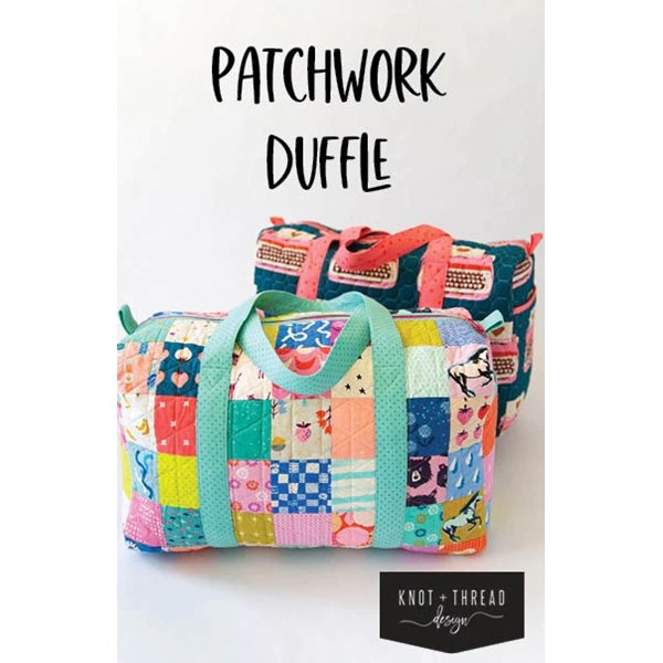 Patchwork Duffle Pattern | Knot + Thread Design
