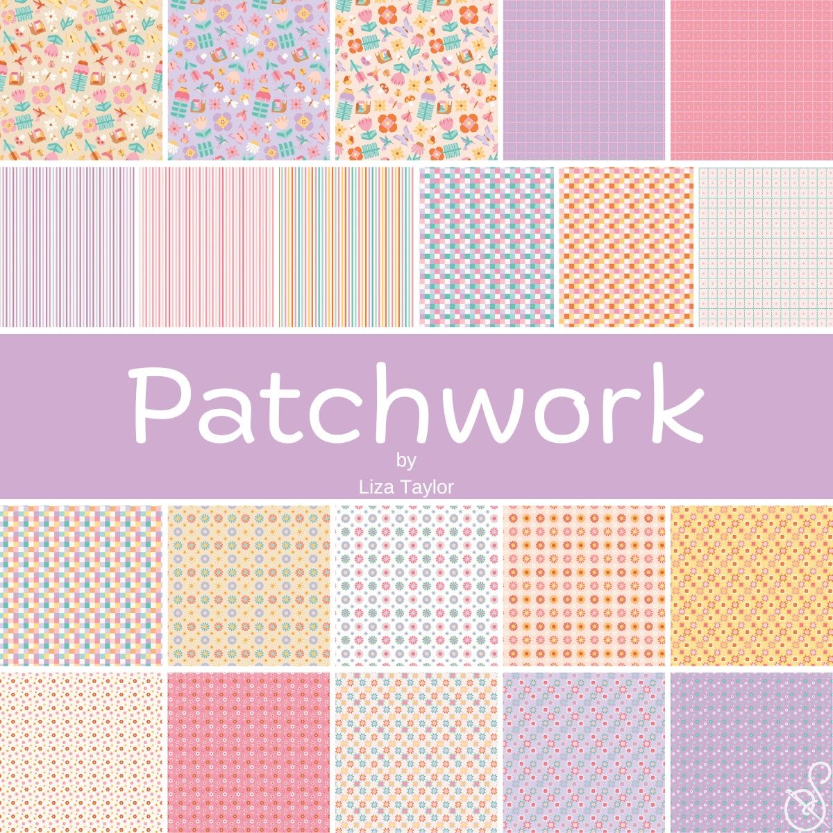 Patchwork Rolie Polie | Liza Taylor | 40 PCs
