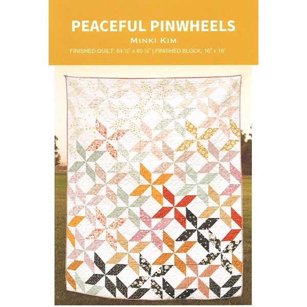 Peaceful Pinwheels Quilt Pattern | Minki Kim