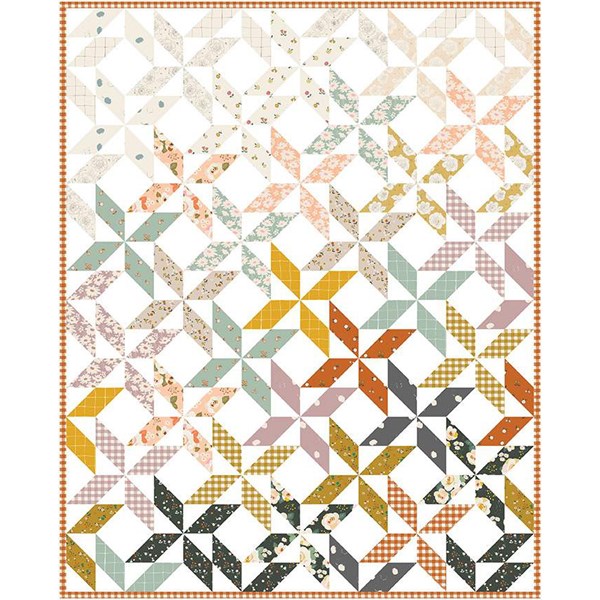 Peaceful Pinwheels Quilt Pattern | Minki Kim