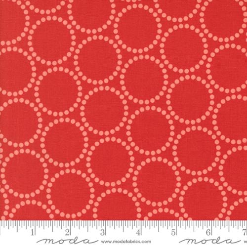 Pearl Bracelet - Christmas Red