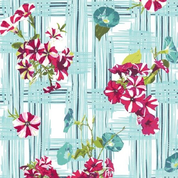 Petunia Garden Treillage