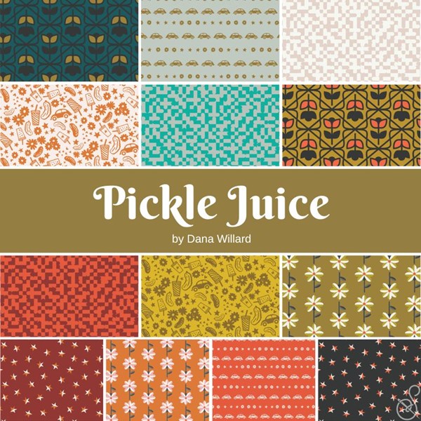 Pickle Juice Fat Quarter Bundle | Dana Willard | 13 FQs