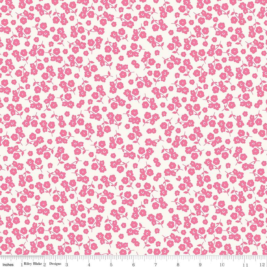 Picnic Florals Ditsy - Pink