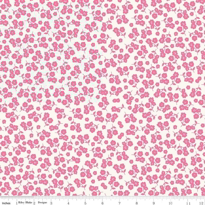 Picnic Florals Ditsy - Pink