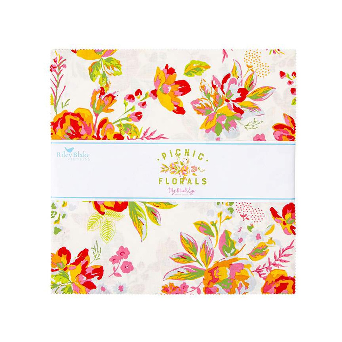 Picnic Florals 10" Stacker | My Mind's Eye | 42 PCs