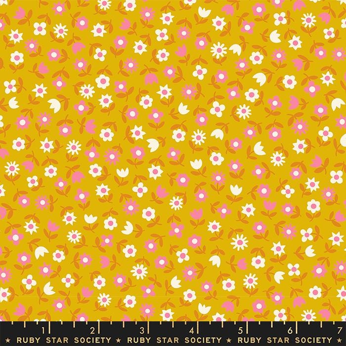 Picture Book Floral in Goldenrod Picture Book Floral in Goldenrod