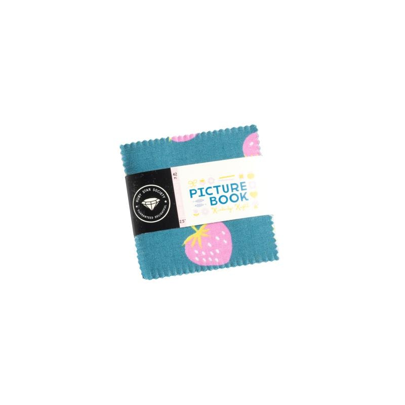 Picture Book Mini Charm Pack | Kim Kight | 42- 2.5" Squares