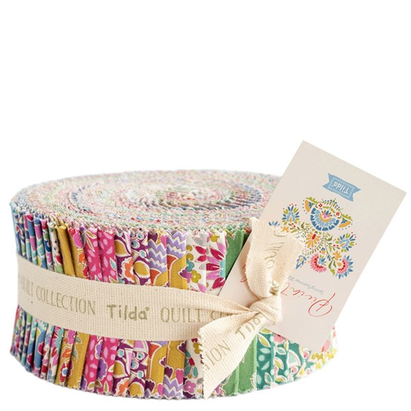 Pie in the Sky Jelly Roll Tilda Fabrics 40 PCs SKU 300157 Stash Fabrics