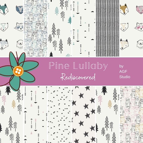 Pine Lullaby Fat Quarter Bundle by AGF Studios