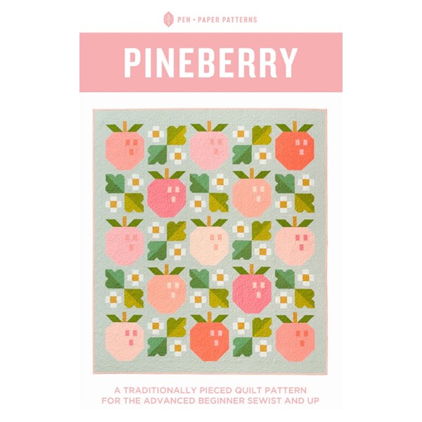 Pineberry Quilt Pattern | Pen and Paper Patterns