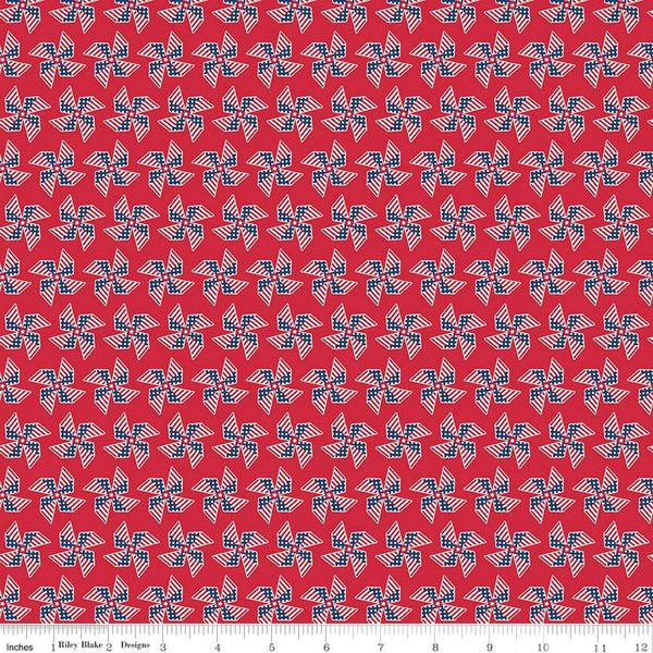 Pinwheels - Red