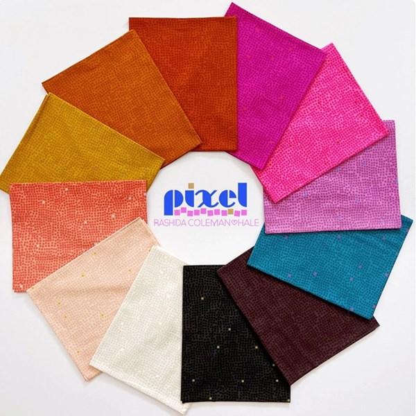 Pixel Fat Quarter Bundle | Rashida Coleman-Hale | 12 FQs