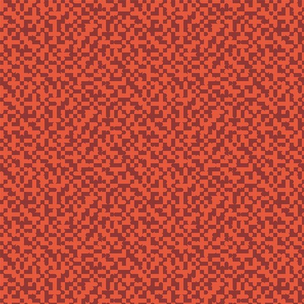 Pixelated - Red