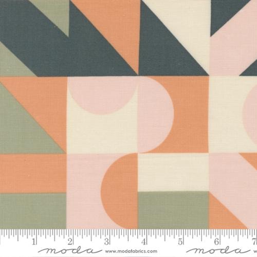 Pixelated Peaches - Eggshell