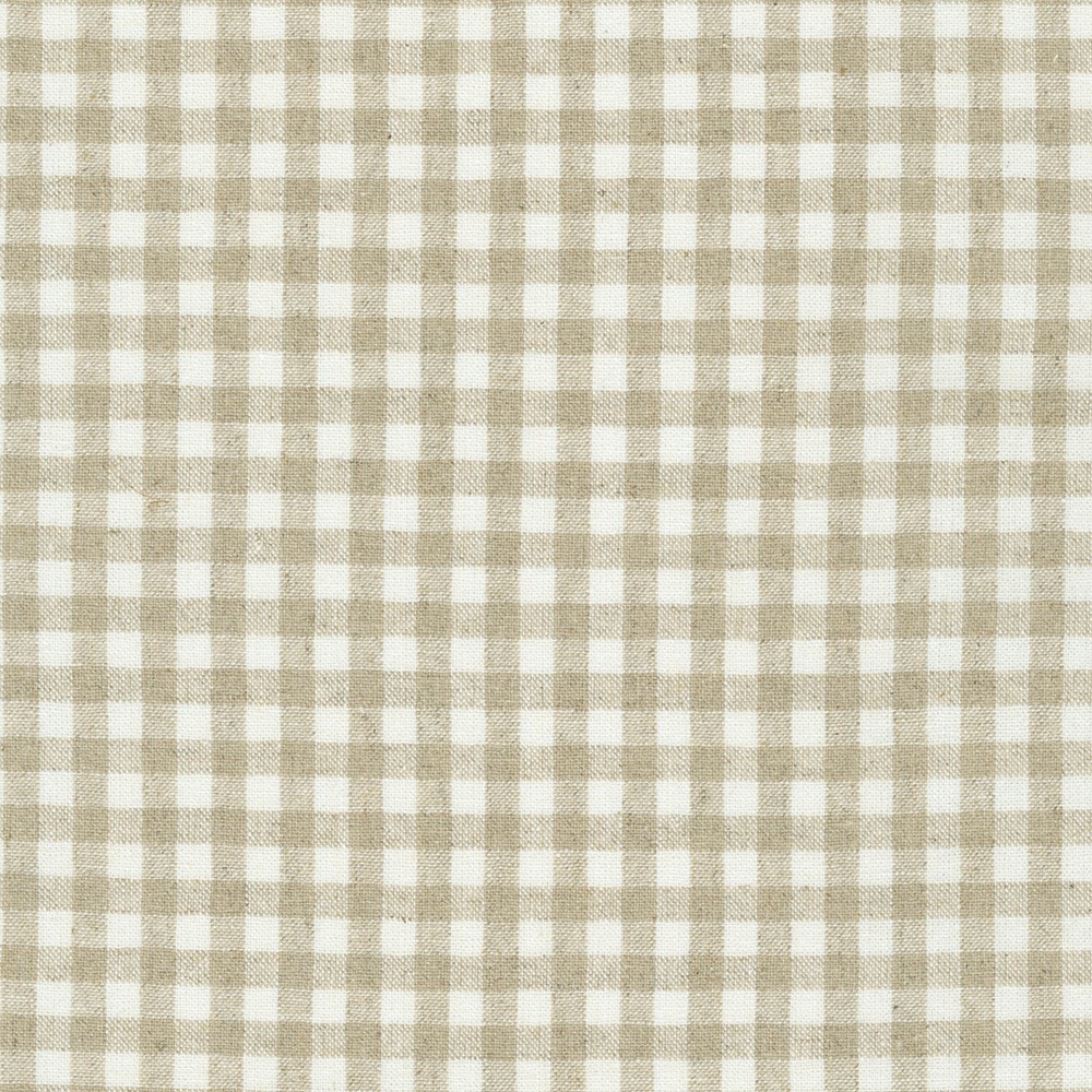 Plaid Yarn Dyed Woven - Natural