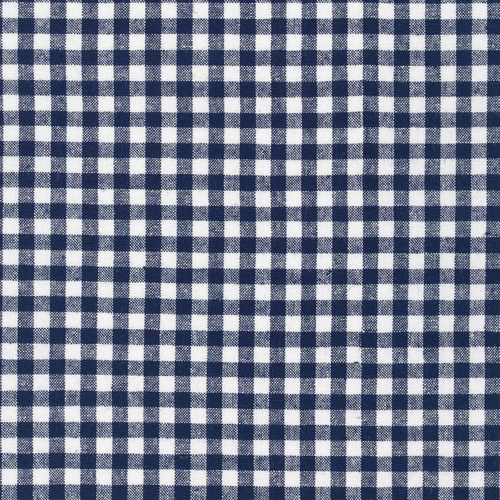 Plaid Yarn Dyed Woven - Indigo