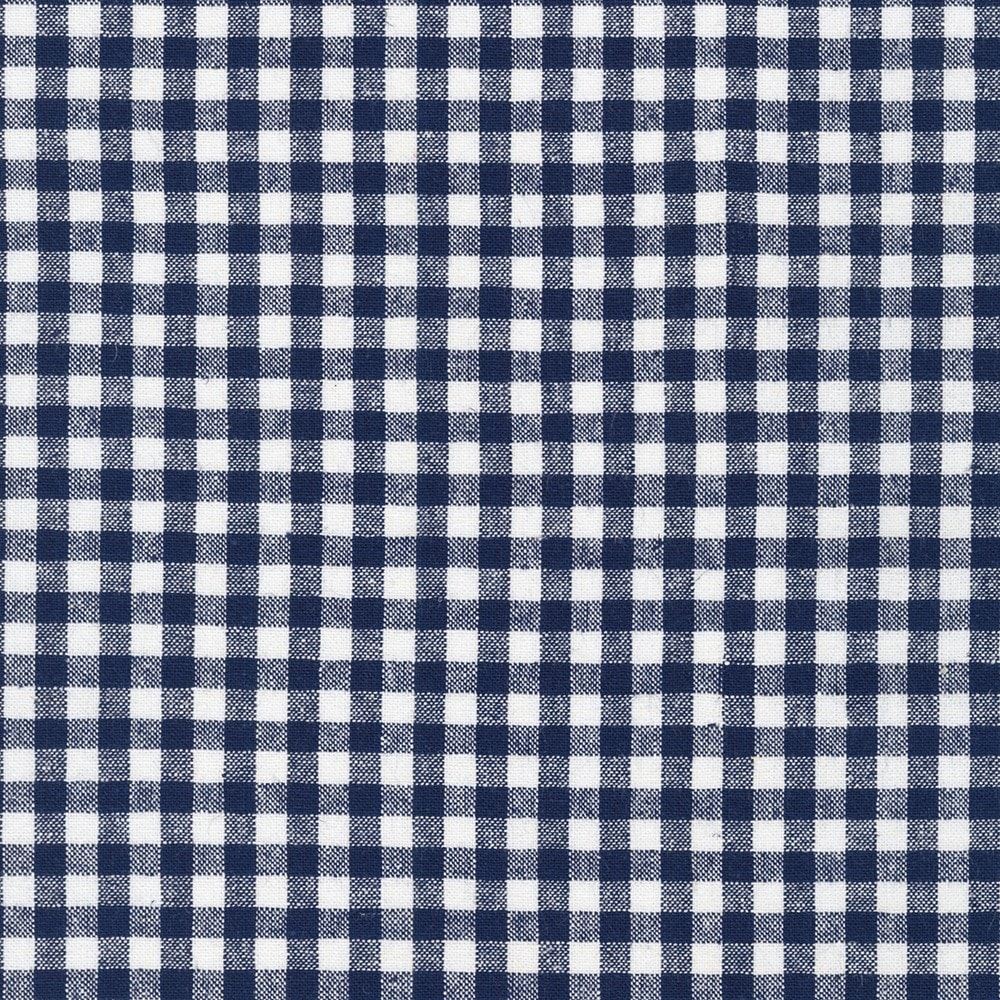 Plaid Yarn Dyed Woven - Indigo