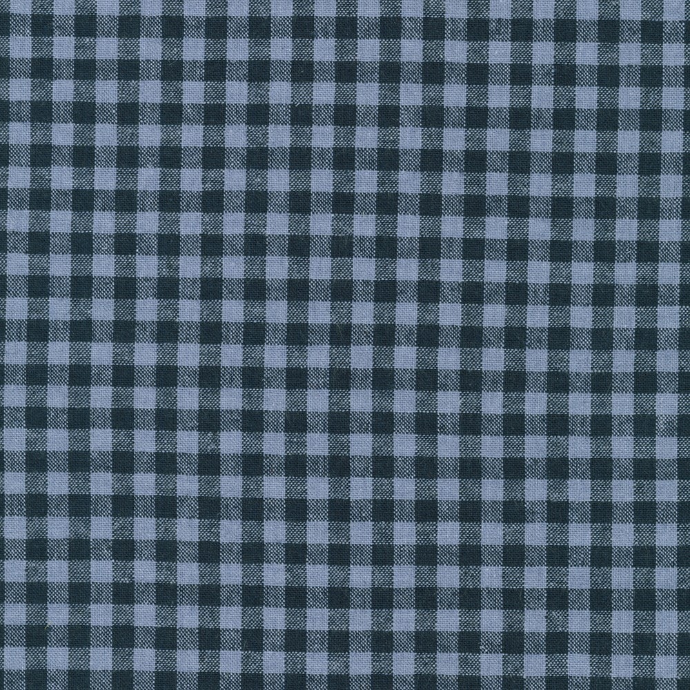 Plaid Yarn Dyed Woven - Denim