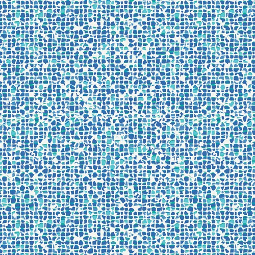 Plash Mosaic in Azure