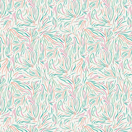 Playful Seaweed in Dayglow