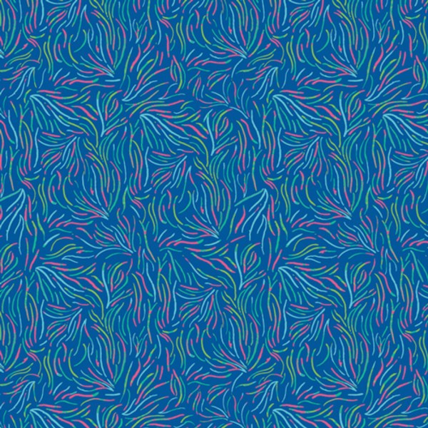 Playful Seaweed in Nightglow RAYON