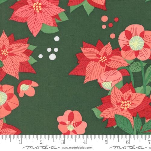 Poinsettia Floral - Pine