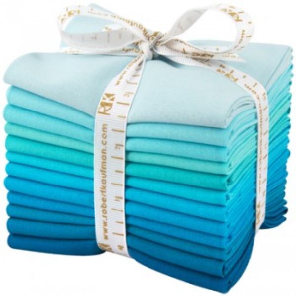 Pool Party Palette Kona Cotton Fat Quarter Bundle