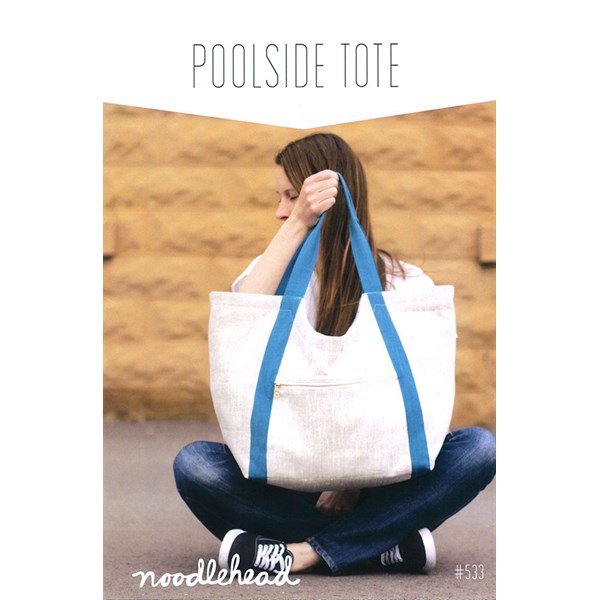 Poolside Tote Pattern by Anna Graham of Noodlehead