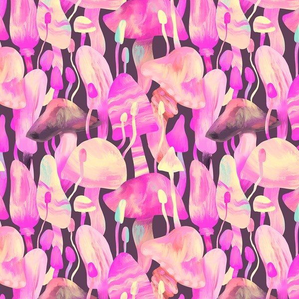 Porcini - Extreme Pink Digiprint