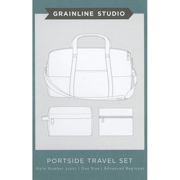 Portside Travel Set by Grainline Studio