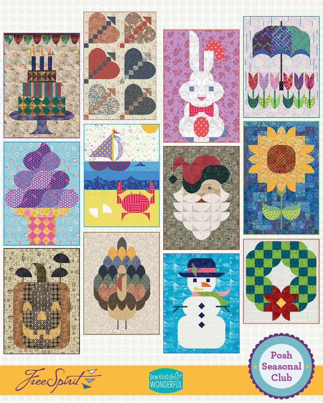 Posh Seasonal Wall Hanging Club