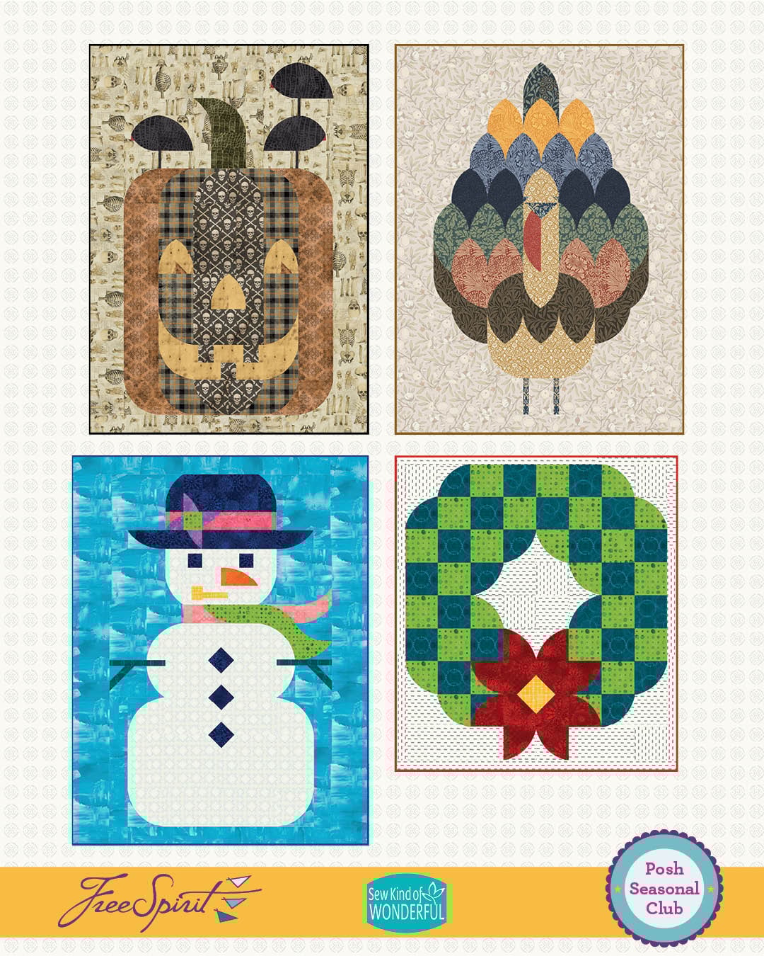 Posh Seasonal Wall Hanging Club