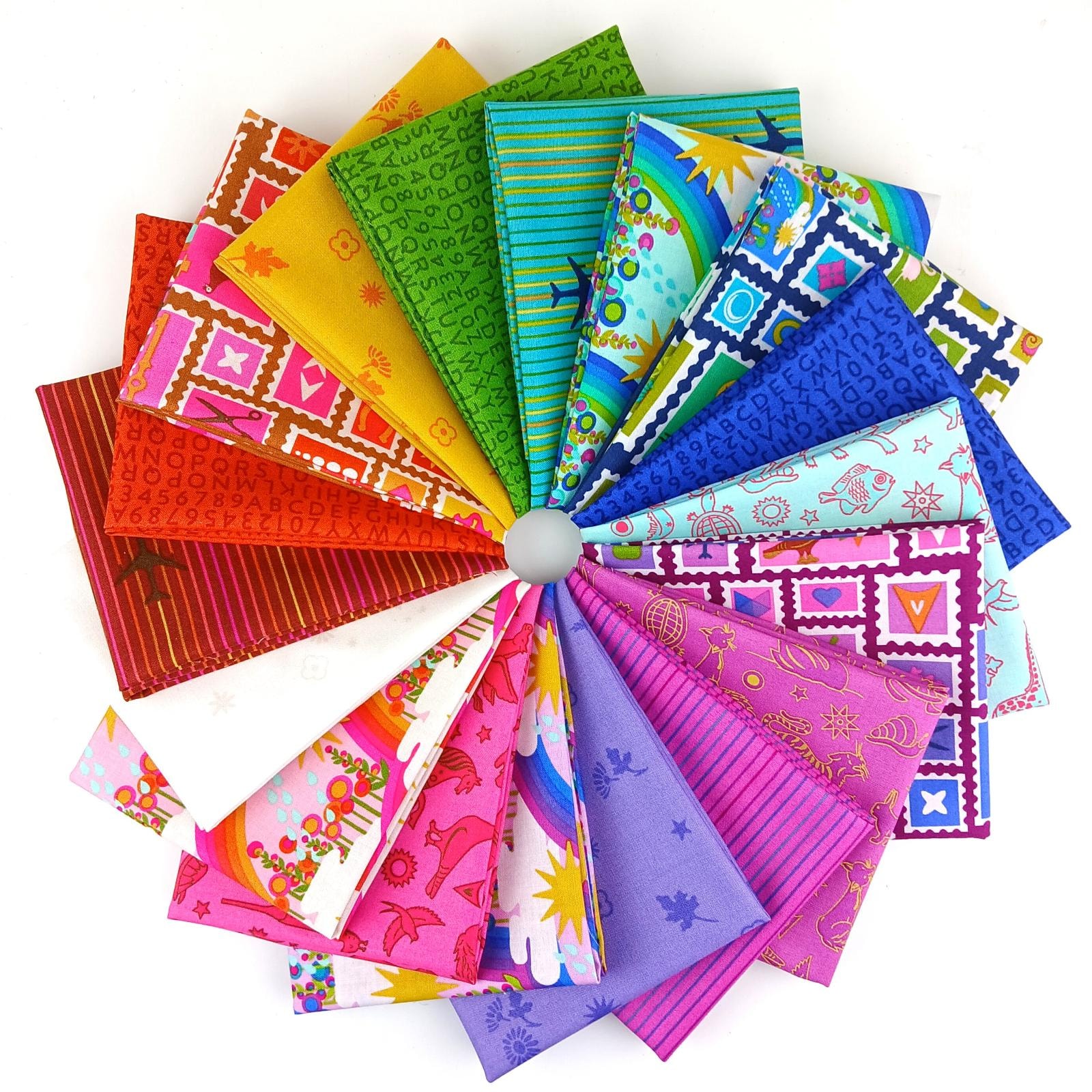Postmark Fat Quarter Bundle - Alison Glass Postmark Fat Quarter Bundle - Alison Glass