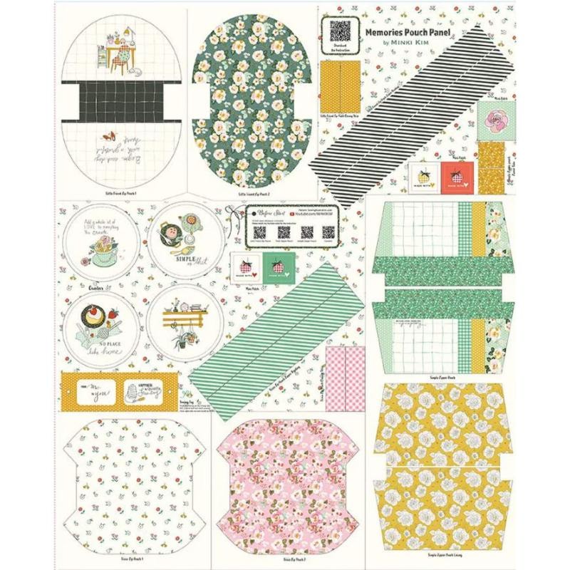 Pouch Panel | Minki Kim | 36" x 44" - Memories